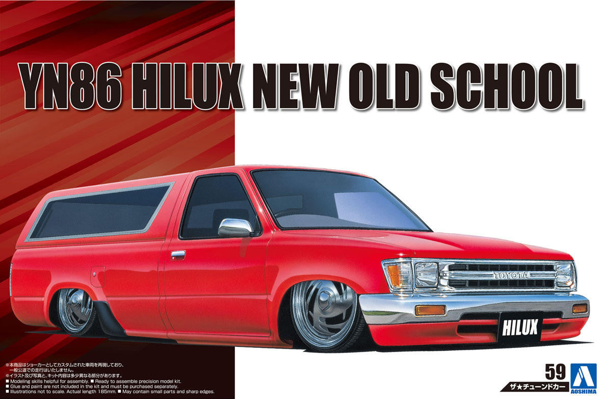 Aoshima 1/24 1995 Toyota Hilux New Old School 5700 at LionHeart Hobby